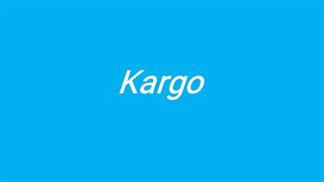 Kargo - Folkbytes