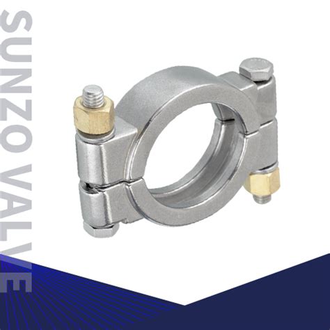 Stainless Steel Sanitary Heavy Duty High Pressure Clamp Stainless Steel