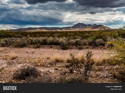 West Texas Desert Landscape Image & Photo | Bigstock