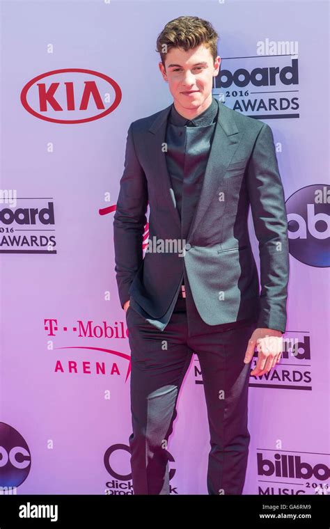 Singer Shawn Mendes Attends The 2016 Billboard Music Awards At T Mobile