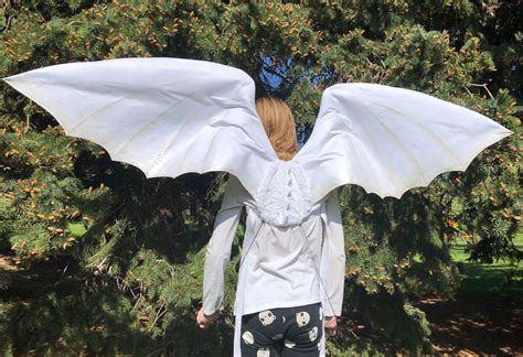 White Dragon Wings - Etsy | Dragon wings, White dragon, Toothless costume