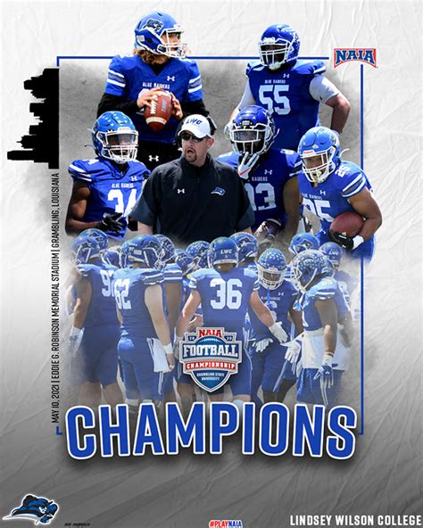 NAIA Football Championship Graphics on Behance