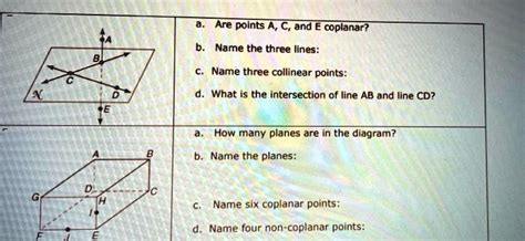 Three Coplanar Points