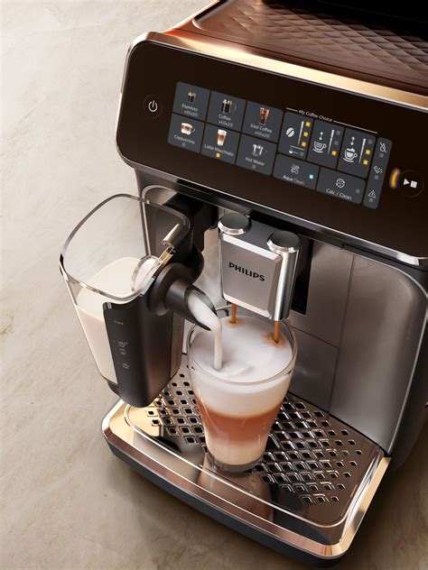 Philips LatteGo Series 3300 Mit SilentBrew News Center Philips