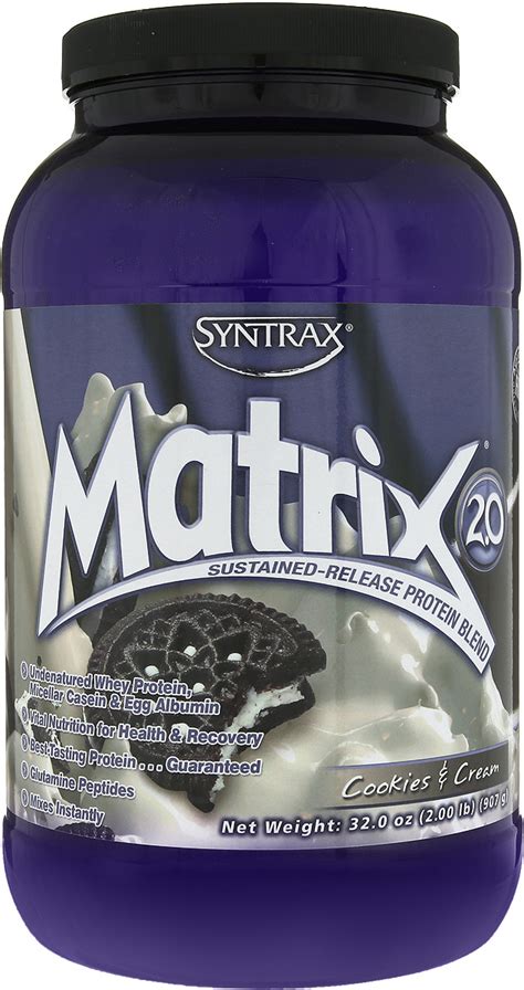 Протеин Syntrax Matrix 2.0 Cookies&Cream - купить с доставкой по ...