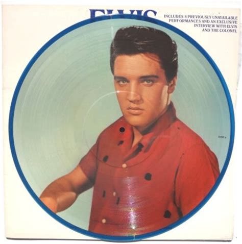 Elvis Presley A Legendary Performer Vol 3 Lp Rca Us 1978 Picture Disc