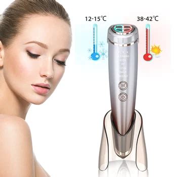 New Arrivals Home Rf Ems Cooling Beauty Device Led Face Neck