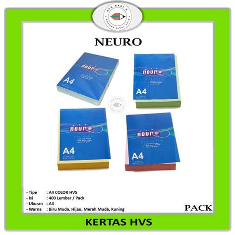 Neuro Kertas Hvs A Warna Gr Rim Lazada Indonesia