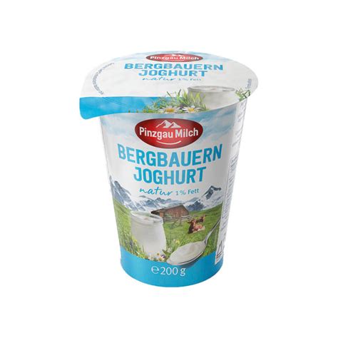 Transgourmet Österreich Pinzgau Milch Bergbauern Naturjoghurt 1 Fett