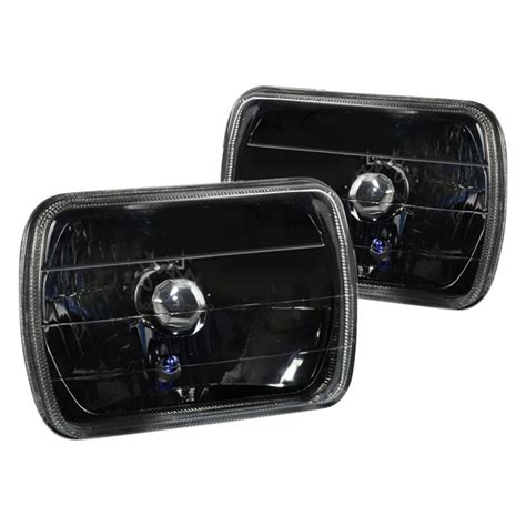 Spec D® Lh 7x6jm 7x6 Rectangular Black Euro Headlights