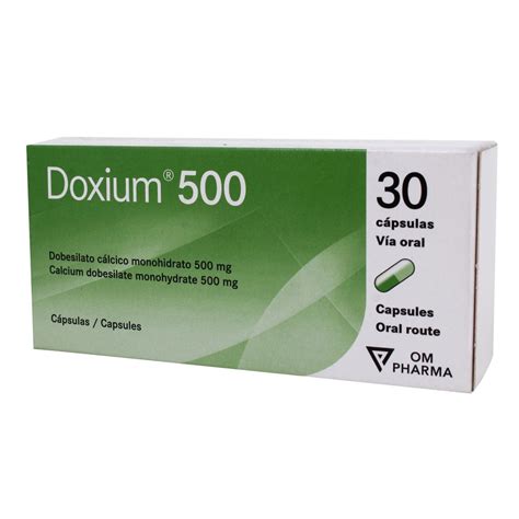 Doxium 500mg X 30 Tabs Farmacia La Buena