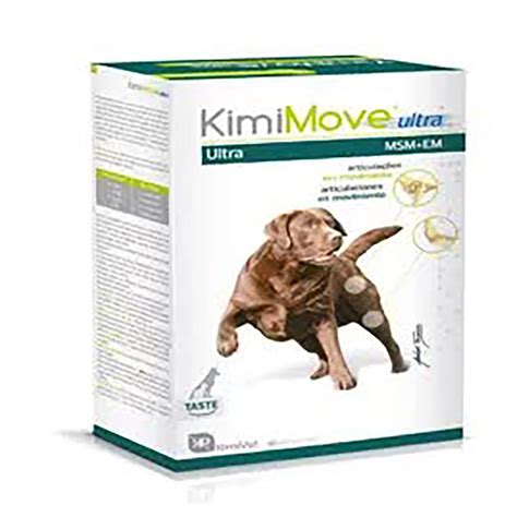 Kimipharma Suplemento Perro Kimimove Ultra 60 Unidades Transparente