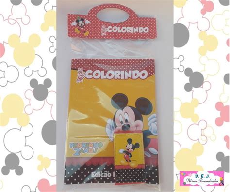 Livro De Colorir Mickey Mouse Elo Produtos Especiais