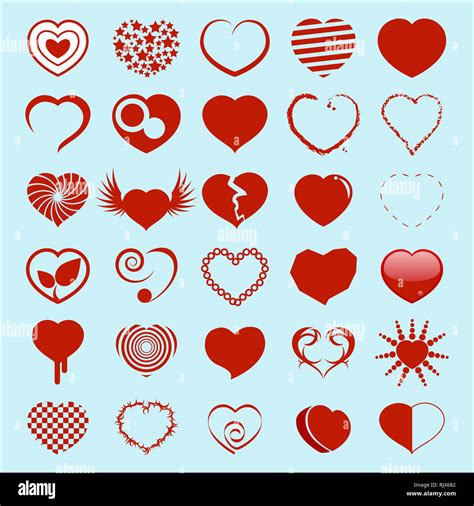 Vector Theme Of Love Icon Design For Valentine Design Invitations