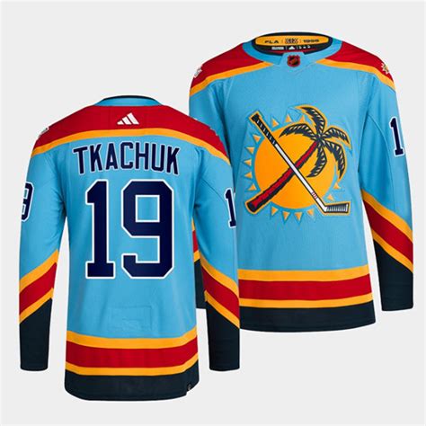 Mens Florida Panthers 16 Aleksander Barkov Blue 2022 Reverse Retro