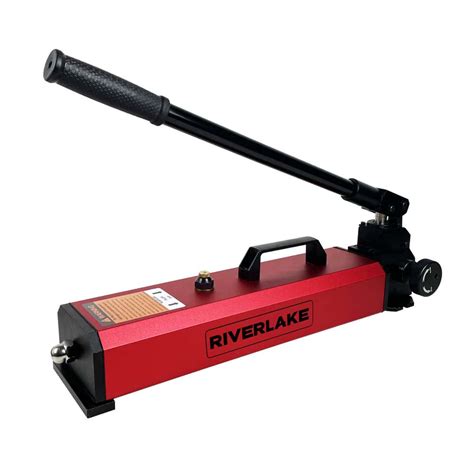 P802 Two Speed Portable Hydraulic Hand Pump Riverlake