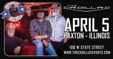 Confederate Railroad | Paxton, IL, The Cadillac, Paxton, April 5 2024 ...