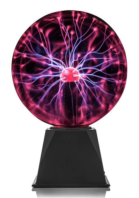 8 TOUCH ACTIVATED PLASMA STATIC MAGIC GLOBE LIGHT BALL SPHERE GLOWING