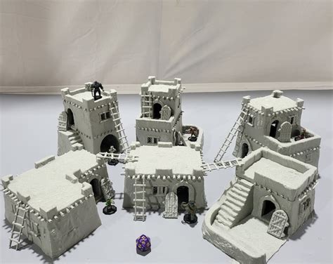 Ruined Desert Outpost Dnd Terrain Etsy