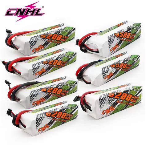 CNHL RC Lipo Battery 4S 14 8V 5200mAh 6200mAh 9500mAh Battery With EC5