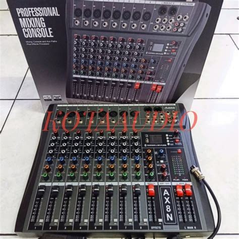 Jual Mixer Audio Ashly Ax N Channel Full Usb Mp Bluetooth Ashly Ax N