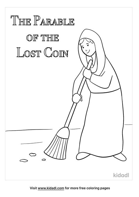 Lost Coin Parable Coloring Page The Best Porn Website