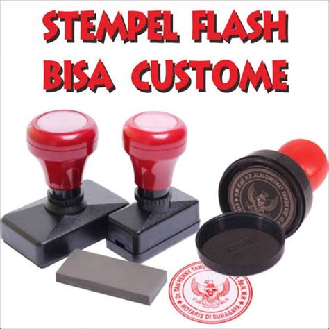 Jual Cetak Stempel Custom Otomatis Stempel Flash Cetak Setempel Print