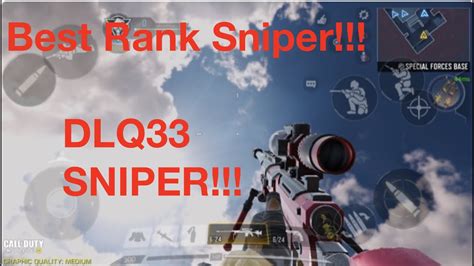 Dlq33 Best Sniper In Codm Ranked Gameplay Youtube