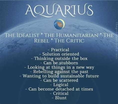 Aquarius Archetype And Characteristics In 2021 Zodiac Signs Aquarius