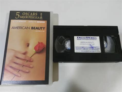 AMERICAN BEAUTY VHS Tape Collectors Kevin Spacey Annette Bening Spanish