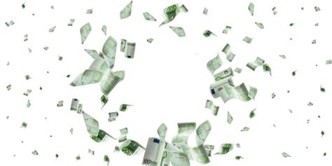 Falling Money Transparent Stock Photos Royalty Free Falling Money