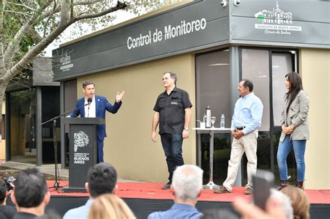 Se inauguró la ampliación de la sala de monitoreo de Benito Juárez