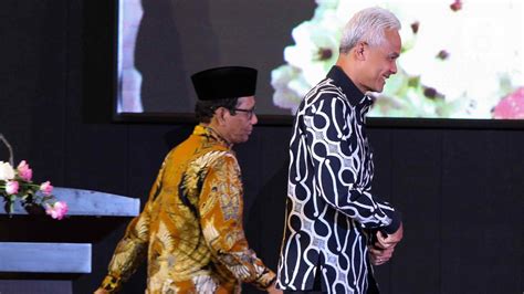 Ganjar Pranowo Dan Mahfud MD Paparkan Visi Misi Di Dialog Terbuka