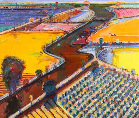 ART ARTISTS Wayne Thiebaud Landscapes Wayne Thiebaud Wayne