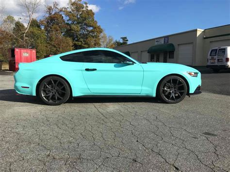 Ford Mustang Color Change Wrap Tnt Auto Glass Window Tinting