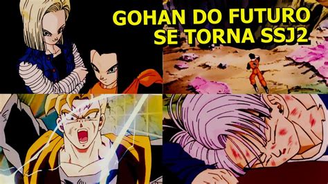 A MORTE DE TRUNKS DESPERTA O SSJ2 EM GOHAN DO FUTURO 1080p FULL HD