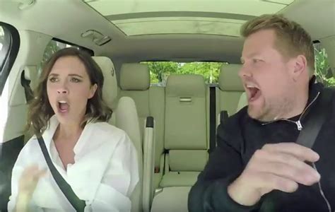 Victoria Beckham Sings Spice Up Your Life On James Corden S Carpool