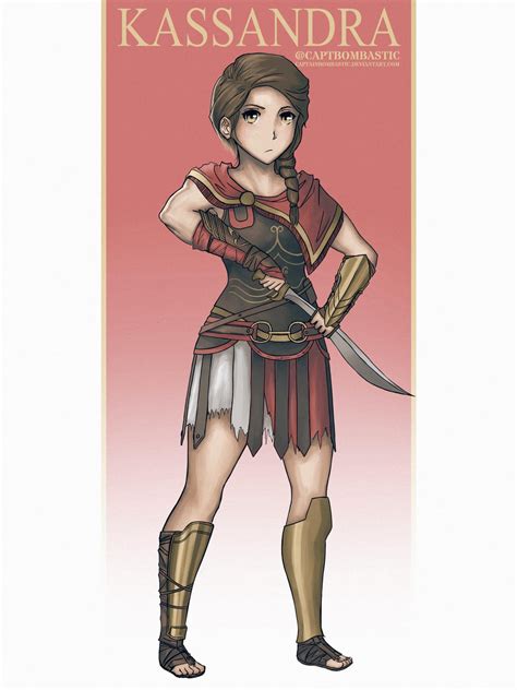 Assassins Creed Odyssey Kassandra By Captainbombastic On Deviantart