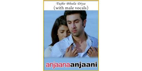 Tujhe Bhula Diya (With Male Vocals) Karaoke|Anjaana Anjaani Karaoke