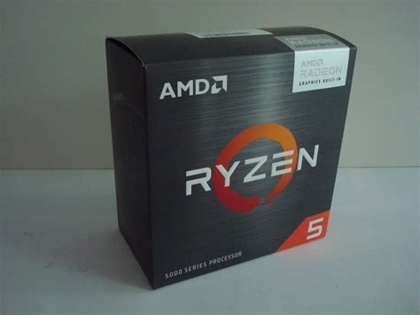 AMD Ryzen 5 5600G Cezanne 3 9GHz 6 Core 12 Thread AM4 65W CPU W Radeon