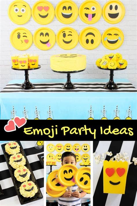 Resultado De Imagen Para Cumpleaños De Emoji Ideas Fiestas Emojis