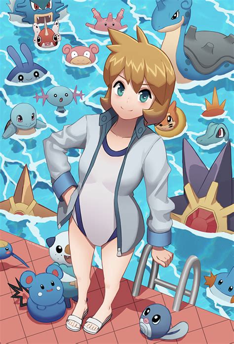 Misty Oshawott Squirtle Mudkip Lapras And More Pokemon And