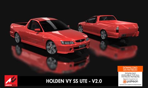 Holden VY SS ute v2.0 - Patreon Download - Assetto Corsa Mods Database