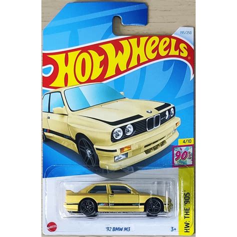 Hot Wheels 92 BMW M3 HW 1992 The 90s Rescue Forza Horizon 4 Shopee Malaysia