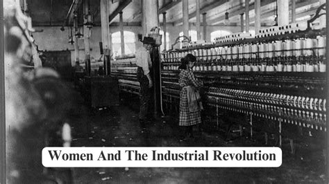 Women And The Industrial Revolution - Nerdyinfo