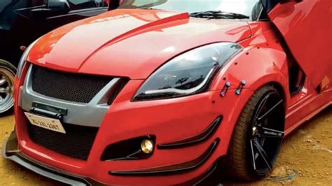 This Modified Maruti Suzuki Swift With Scissor Doors Looks Like A