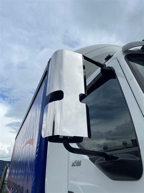 DAF XB 2024 Onwards Stainless Steel Mirror Guards