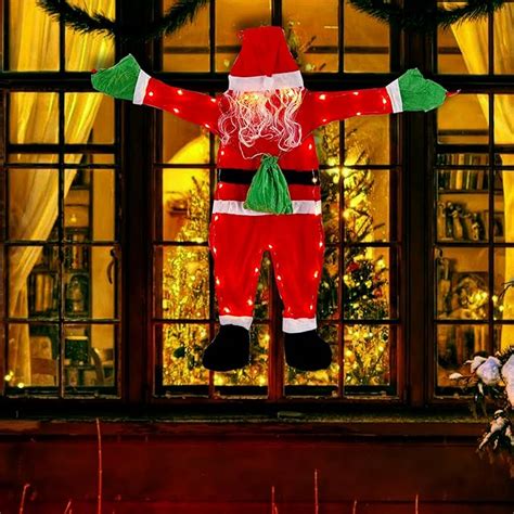 Amazon Led Christmas Hanging Santa Claus Large Hanging Santa Claus