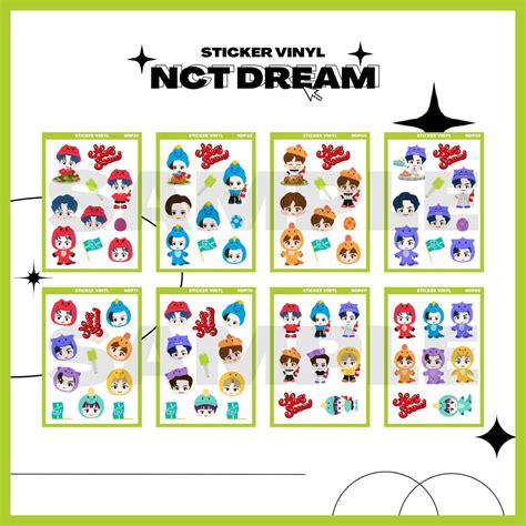Jual Sticker Stiker Kpop NCT DREAM Dino Hot Sauce Shopee Indonesia