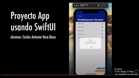 Proyecto App Desarrollado Por Carlos Vera Curso Swiftui Youtube